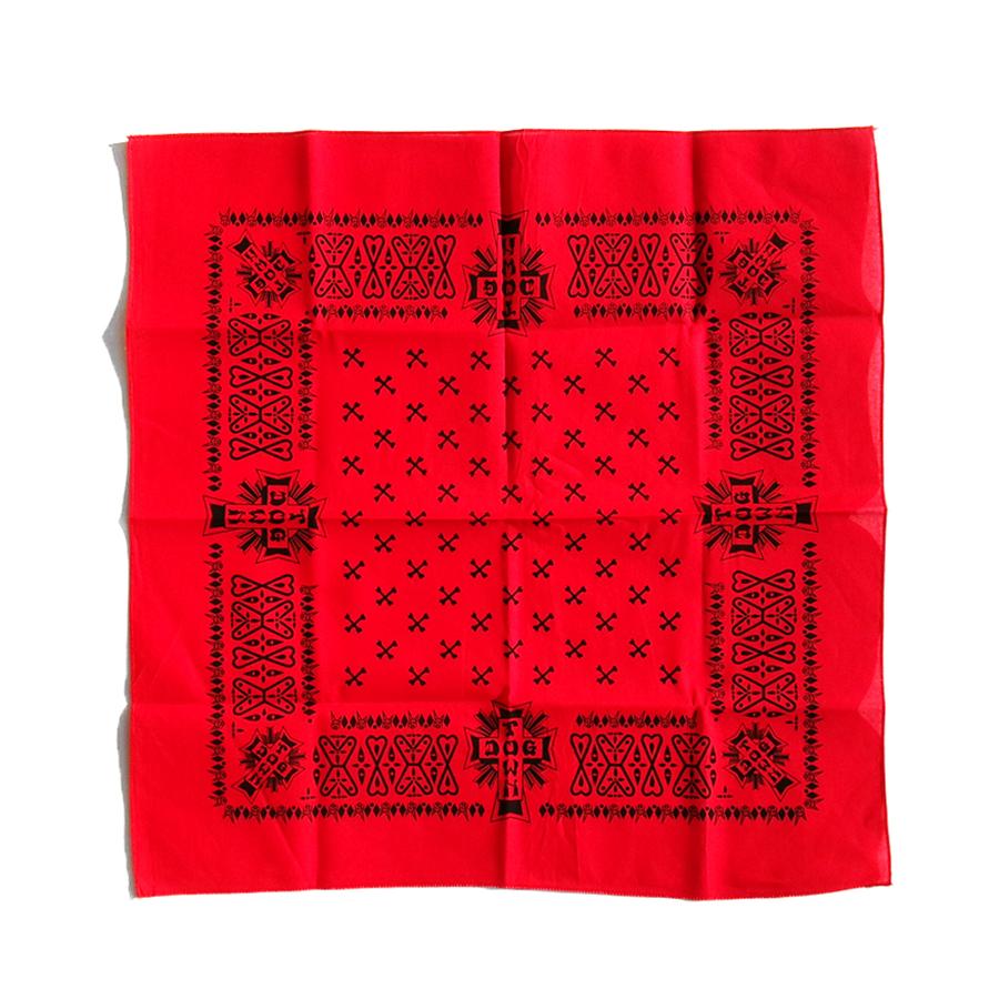 DOGTOWN（ドッグタウン） DOGTOWN CROSS LOGO BANDANA 6COLOR クロス