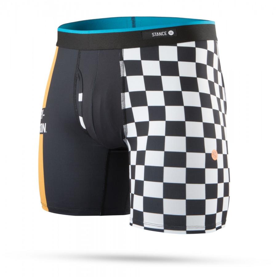 スタンス アンダーウェア ボクサー ブリーフ ブラック ハーレー ダビッドソン メンズ 下着 パンツ Stance Checks Boxer Brief Black 19 1 8 American Rush Store 通販 Yahoo ショッピング