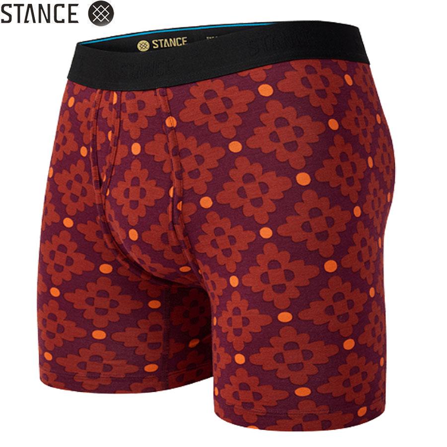 STANCE（スタンス） STANCE UNDERWEAR GEOGLIDE BOXER BRIEF ORANGE