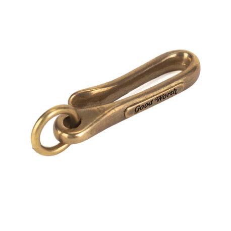 希少品！ GOOD WORTH & CO. グッド ワース キーフック ブラス グッド・ワース キーフォブ キーホルダー キーフック GOOD WORTH KEY