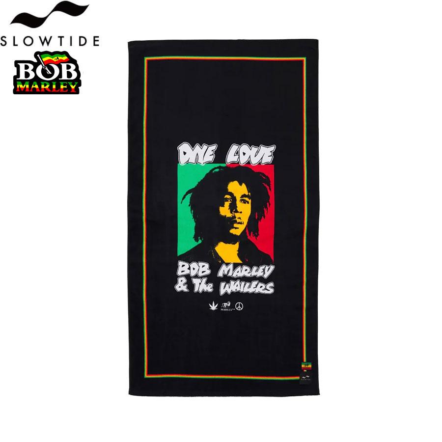 スロータイド ワンラブ ビーチ タオル バスタオル ボブ・マーリー 大判