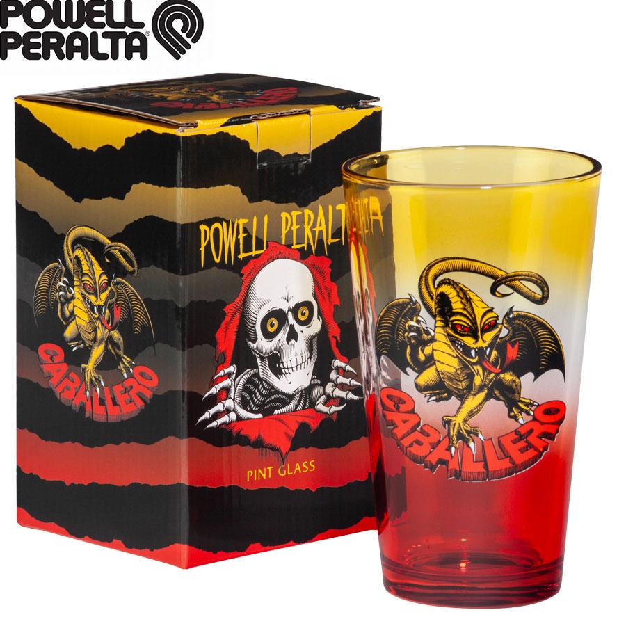 POWELL（パウエル） POWELL PERALTA PINT GLASS CABALLERO DRAGON