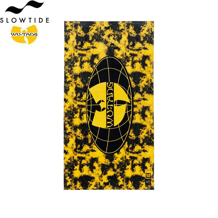 定価12100円　スロータイド ブランケット　トルコタオル　ビーチタオル　大判 SLOWTIDE WU-TANG CLAN Worldwide Beach Towel BLACK スロータイド