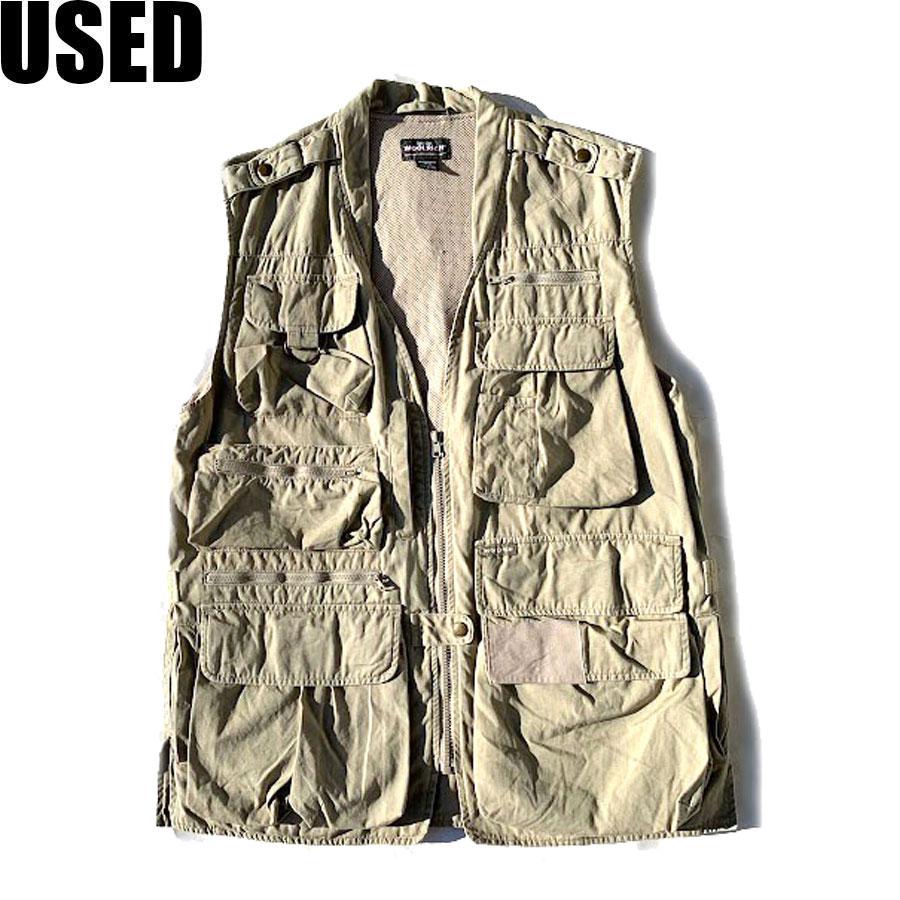 WOOLRICH（ウールリッチ） 【USED-5】90s WOOL RICH SAFARI VEST