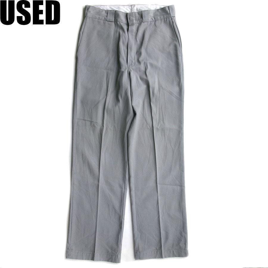 専用80's Dickies ディッキーズ　874ワークパンツ USA製 激レア Dickies（ディッキーズ） 【USED-392】70s〜80s DICKEIS 874 WORK