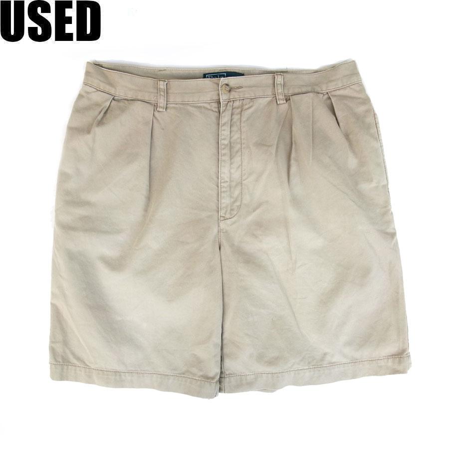 POLO RALPH LAUREN 【USED-256】POLO CHINO SHORT PANTS KHAKI