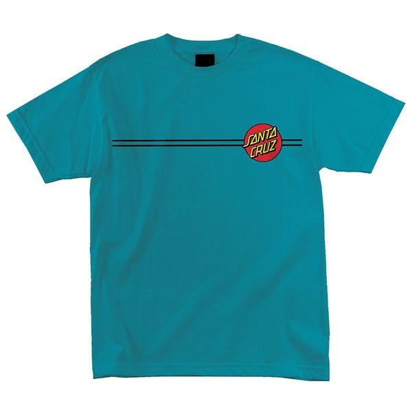 SANTA CRUZ / サンタクルーズ CLASSIC DOT S/S T-SHIRT 半袖 Tシャツ ユース KID'S キッズ TURQUOISE ターコイズ｜americanrushstore｜02