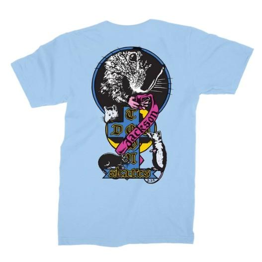 DOGTOWN キッズ ユース ドッグタウン 半袖 Tシャツ ベイビーブルー 