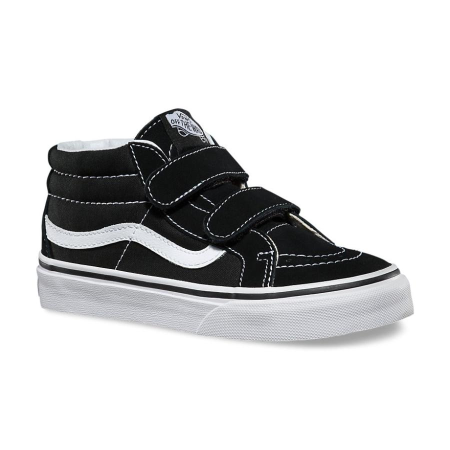 VANS（ヴァンズ） VANS KIDS SK8-MID REISSUE V BLACK / TRUE WHITE