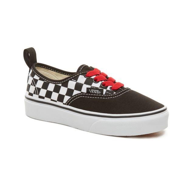 vans authentic black and red