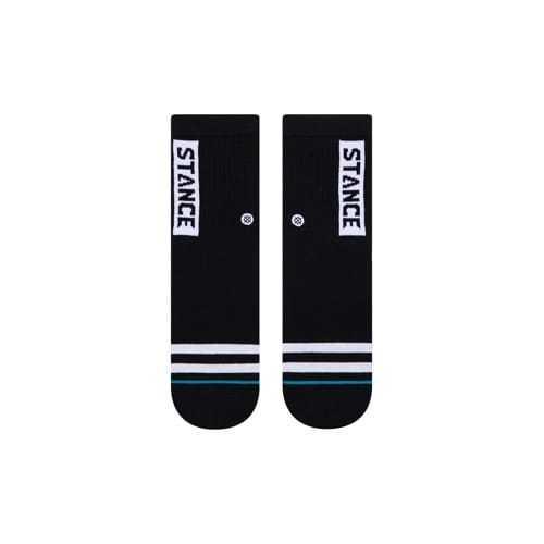STANCE（スタンス） ソックス キッズ クルーソックス ブラック 子供用