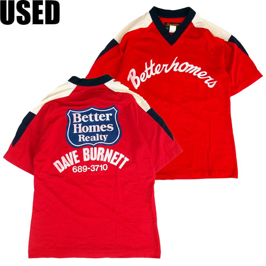 USED-248】80's SWINGSTER BETTER HOMES GAME SHIRTS RED 80年代