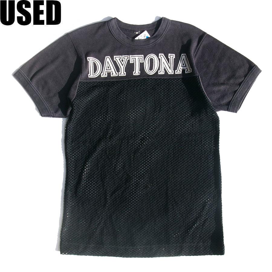USED-234】90's UNKNOWN MESH T-SHIRTS BLACK 90年代 メッシュ 半袖 T