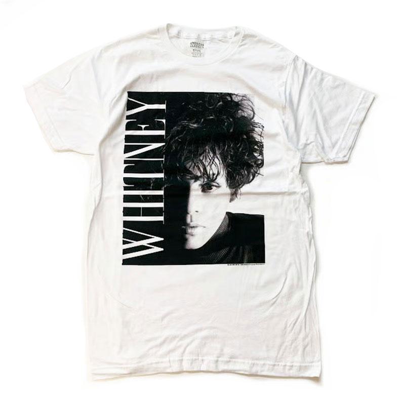 WHITNEY HOUSTON OFFICIAL LICENSE PHOTO S/S T-SHIRTS WHITE