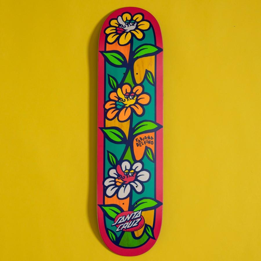 SANTA CRUZ サンタクルーズ】8.25in x 31.60in DELFINO FLOWER CREW VX 