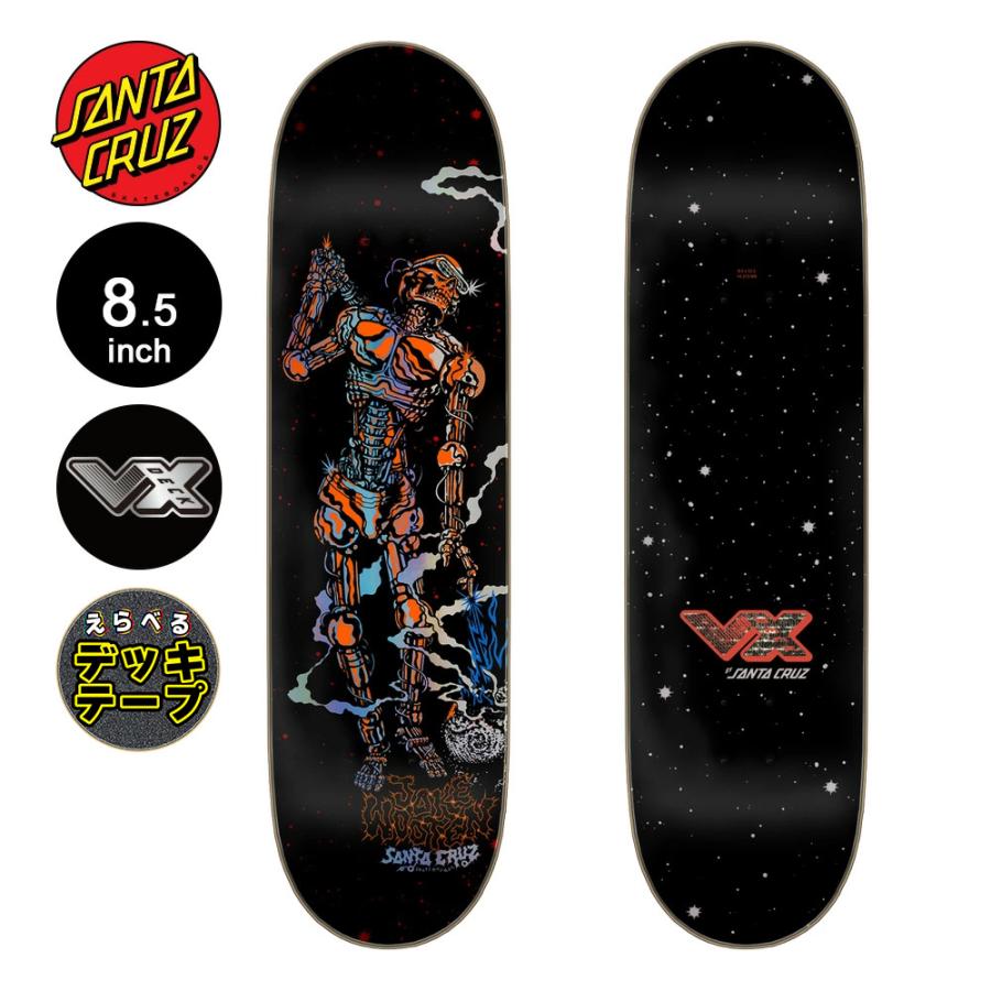 スケボーデッキ4枚 SANTA CRUZ（サンタクルーズ） スケボー デッキ 8.5 WOOTEN PART ONE