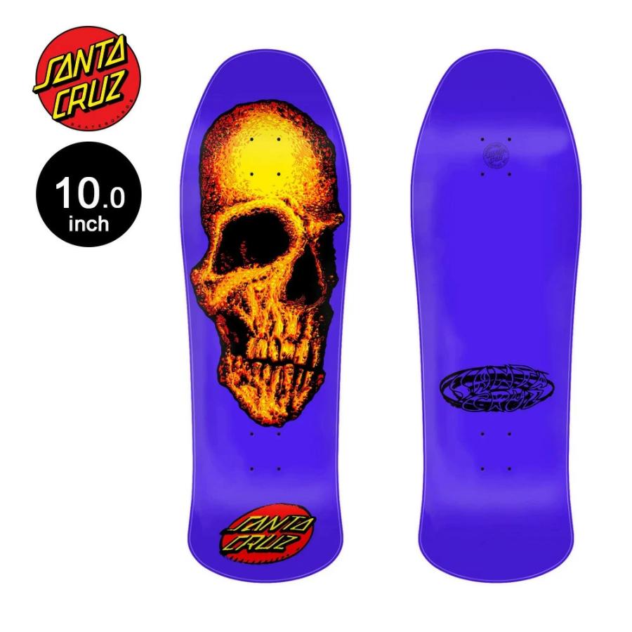 Santa Cruz スケボーデッキ ホログラフィック10インチ Santa Cruz スケボーデッキ ホログラフィック10インチ ice cream