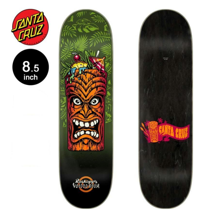 Santa Cruz Rob Roskopp スケートボードデッキ Santa Cruz Old School Roskopp Four Reissue Skateboard Deck 10.21