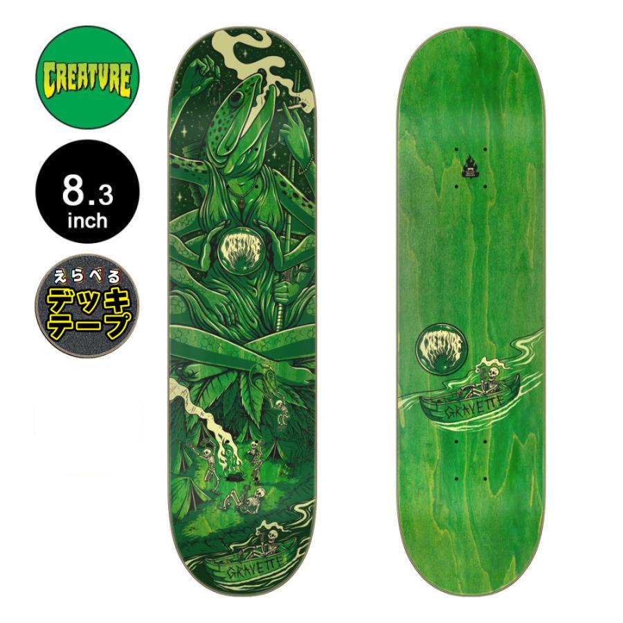 CREATURE（クリーチャー） スケボー デッキ 8.3 GRAVETTE CREASHIA PRO