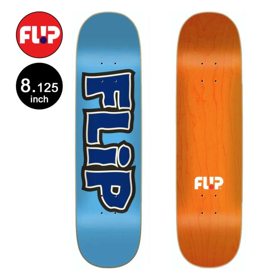 フリップ FLIP スケボー デッキ 8.125 MELTDOWN BLUE TEAM DECK