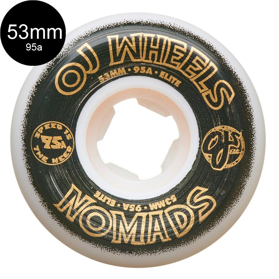 OJ Wheels Elite 53mm 99A ホイール OJ Wheels (オージェイ ウィール) Elite Hardline White 99a 53mm 54mm