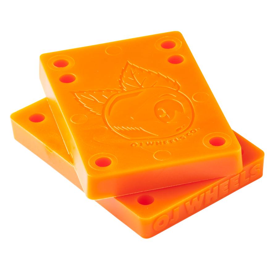 オージェイウィール OJ WHEELS 3/8inch JUICE CUBES RISERS ORANGE