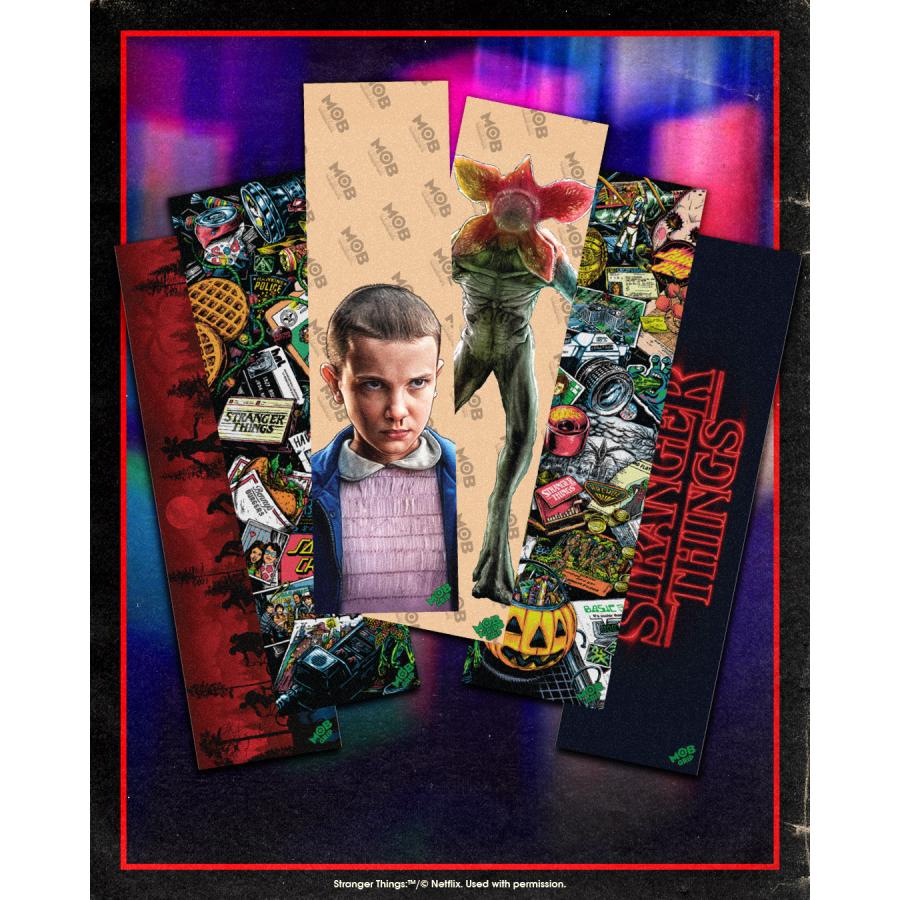 MOB GRIP モブグリップ 9in x 33in STRANGER THINGS SEASON 1/SEASON 2 SHEET グリップテープ ストレンジャーシングス デッキテープ｜americanstreetstyle｜03