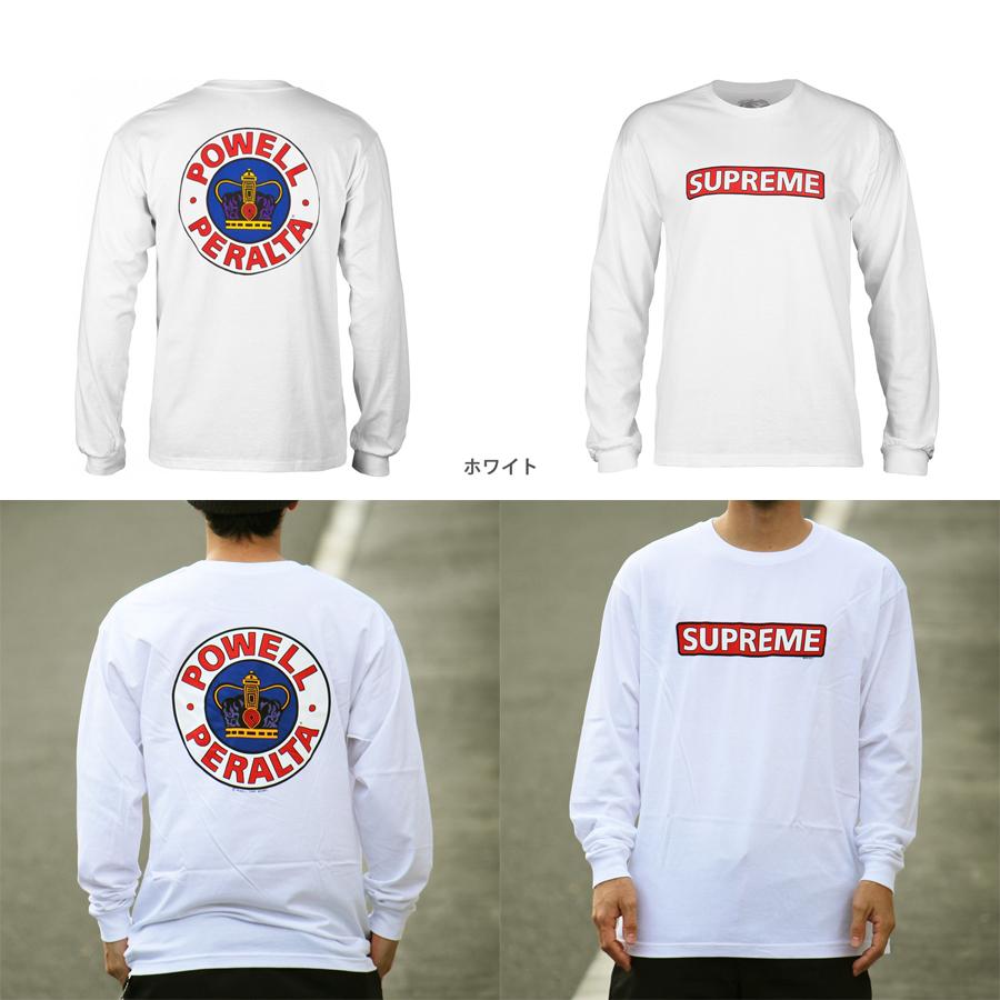 supreme グラフィック ロングスリーブtシャツ - トップス