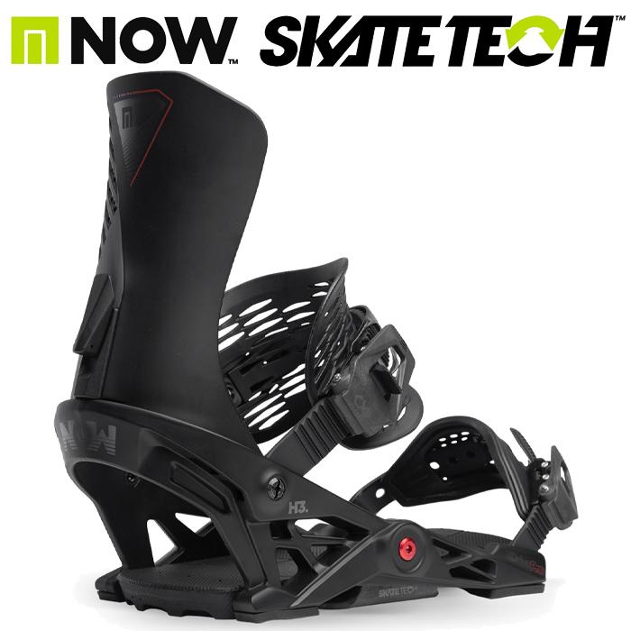 2023-24モデル NOW BINDING DRIVE PRO Black（サイズ M）スノーボード  