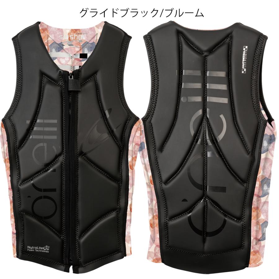 ライフジャケット オニール 女性用 ウェイクボード 2022 O'NEILL WMS SLASHER COMP VEST｜americanstyle33｜02