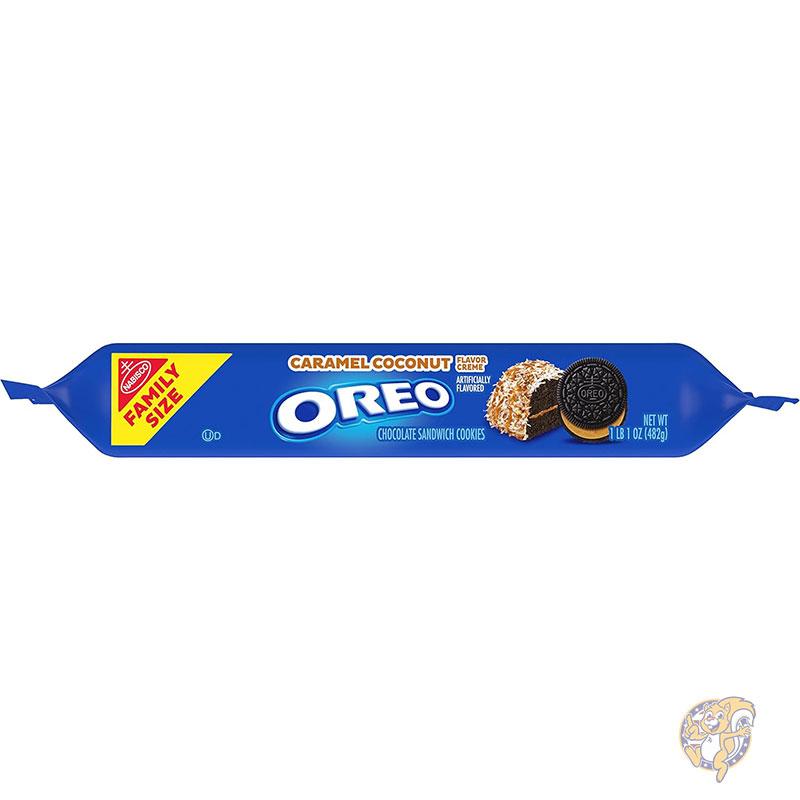 OREO オレオ キャラメルココナッツクリームチョコレートサンドクッキー ファミリーサイズ 12個セット アメリカお菓子｜americapro｜18