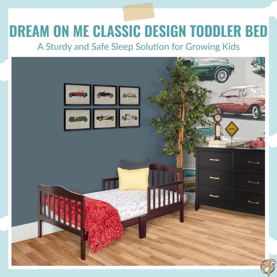 Dream On Me Classic Toddler Bed, Espresso by Dream On Me [並行輸入品]｜americapro｜06