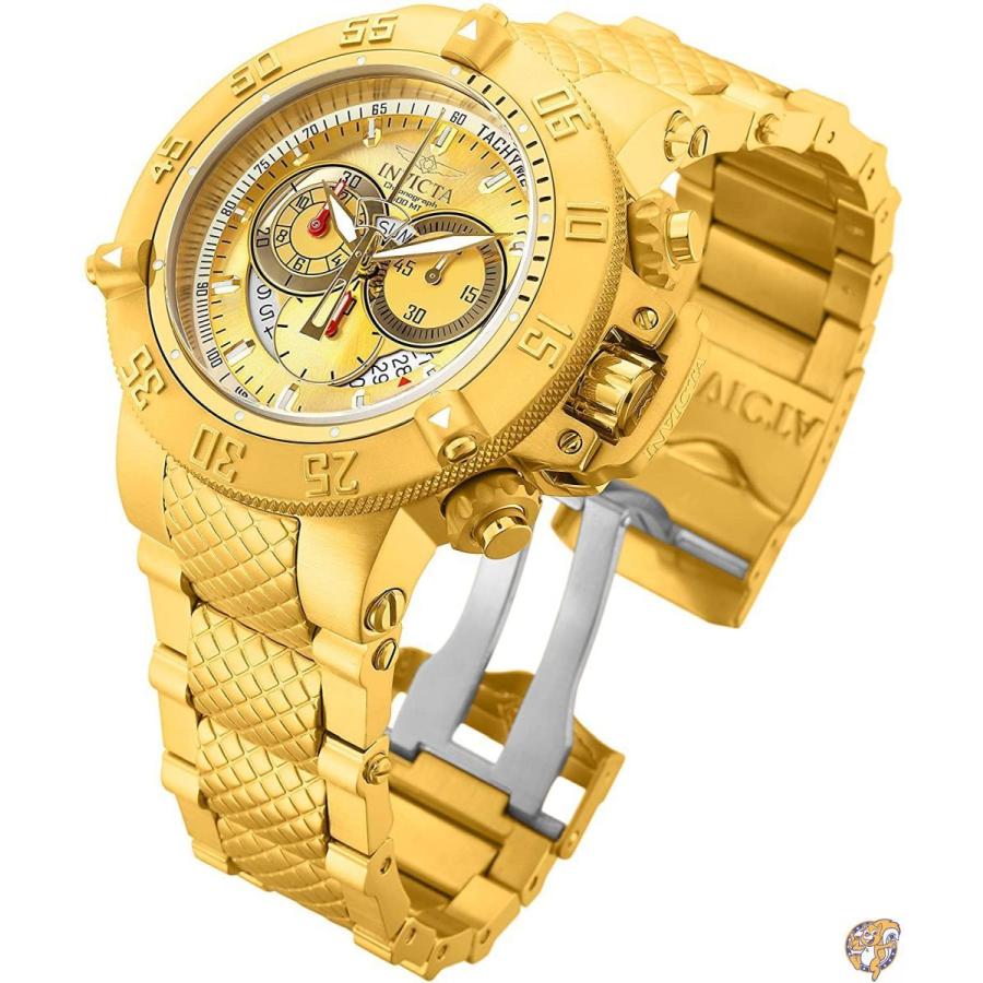 [インビクタ] 腕時計 Subaqua 石英 50mm ケース ゴールド ステンレス鋼ストラップ ゴールドダイヤル 5403 メンズ 正規輸入品 送料無料     商品情報    [インビクタ] 腕時計 Subaqua 石英 50mm ケース ゴールド ステンレス鋼ストラップ ゴールドダイヤル 5 Z2142086113(19036円)