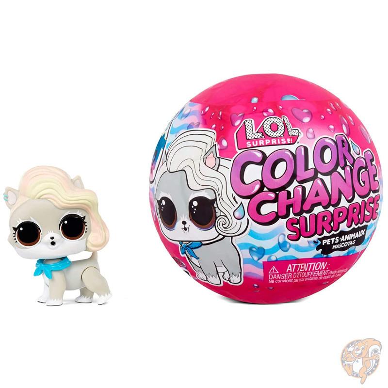 プレゼント おもちゃ 水で色が変わる 人気 アメリカ 6サプライズ 猫 犬 動物 ペット 2パック カラーチェンジ サプライズ Lol その他人形 速くおよび自由な Themtransit Com