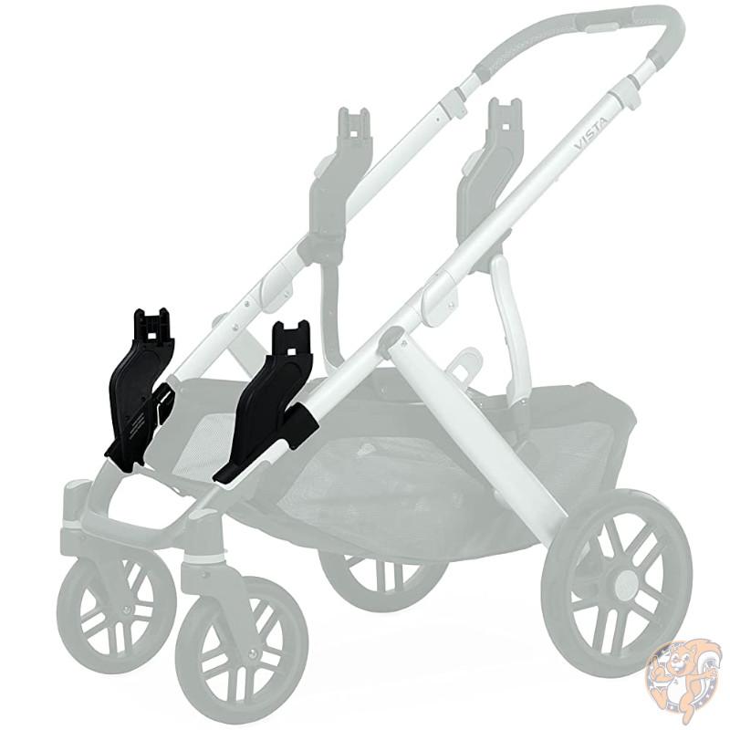 アッパベビー UPPAbaby VISTA ベビーカー 下部 アダプター Lower Adapter セカンドシート 部品 送料無料