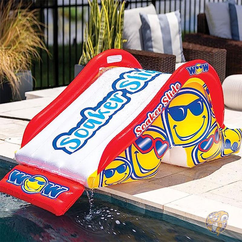 WOW Sports ワウスポーツ アウトドア 水遊び インフレータブルウォータースライド 滑り台 マルチカラー 212410