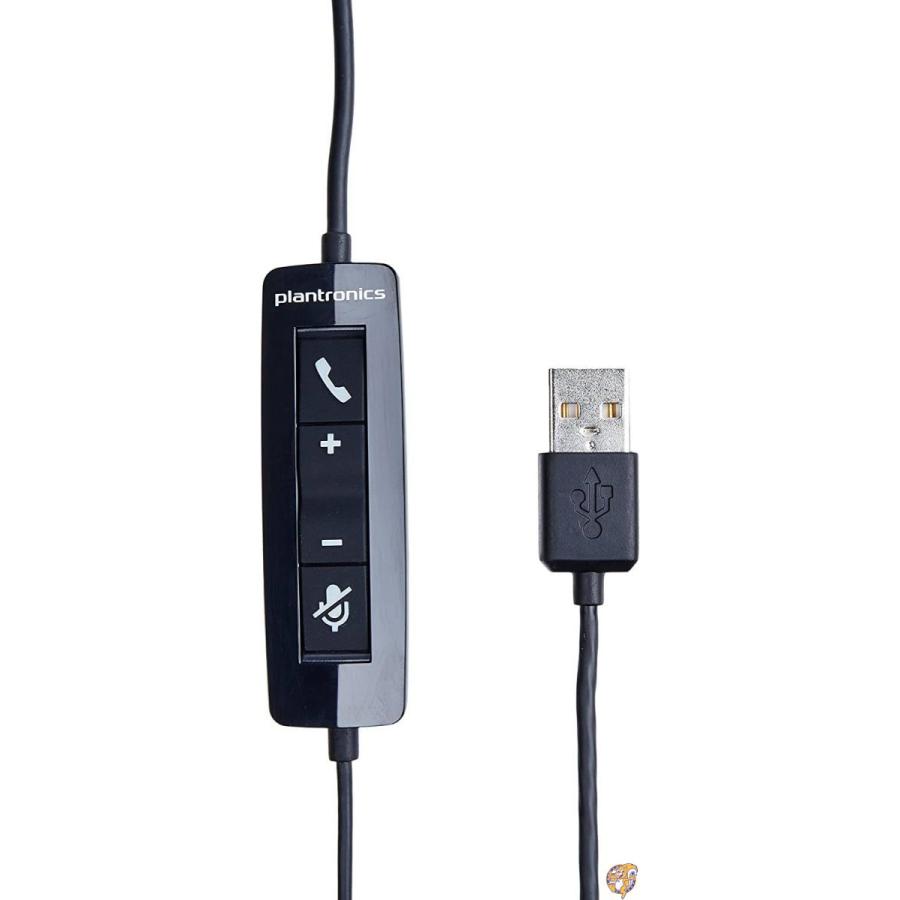 PLANTRONICS BLACKWIRE C435-M USBヘッドセット 並行輸入品｜americapro｜02