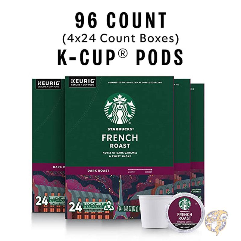 大阪直売 Starbucks スターバックス K カップ コーヒー ポッド フレンチロースト SFRCKC