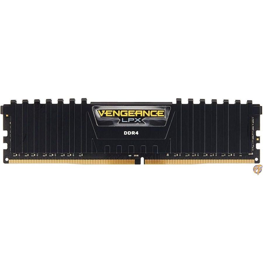 CORSAIR DDR4 メモリモジュール VENGEANCE LPX シリーズ 8GB×2枚キット