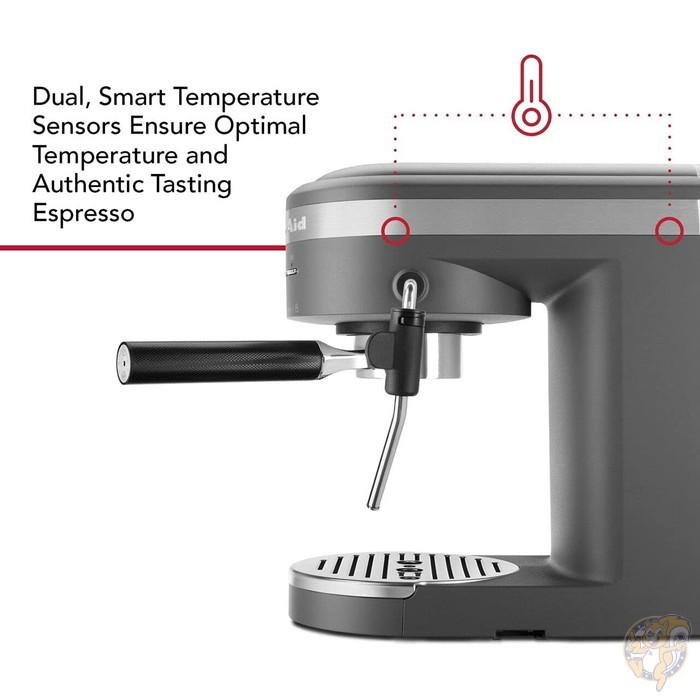 定価の88％ＯＦＦ定価の88％ＯＦＦキッチンエイド KitchenAid KES6403DG セミオートマチック エスプレッソマシン  マットチャコールグレイ 送料無料 コーヒーメーカー