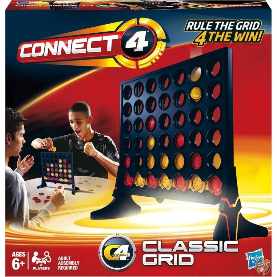 【高知インター店】 Connect Four Classic Grid Game おもちゃ [並行輸入品]