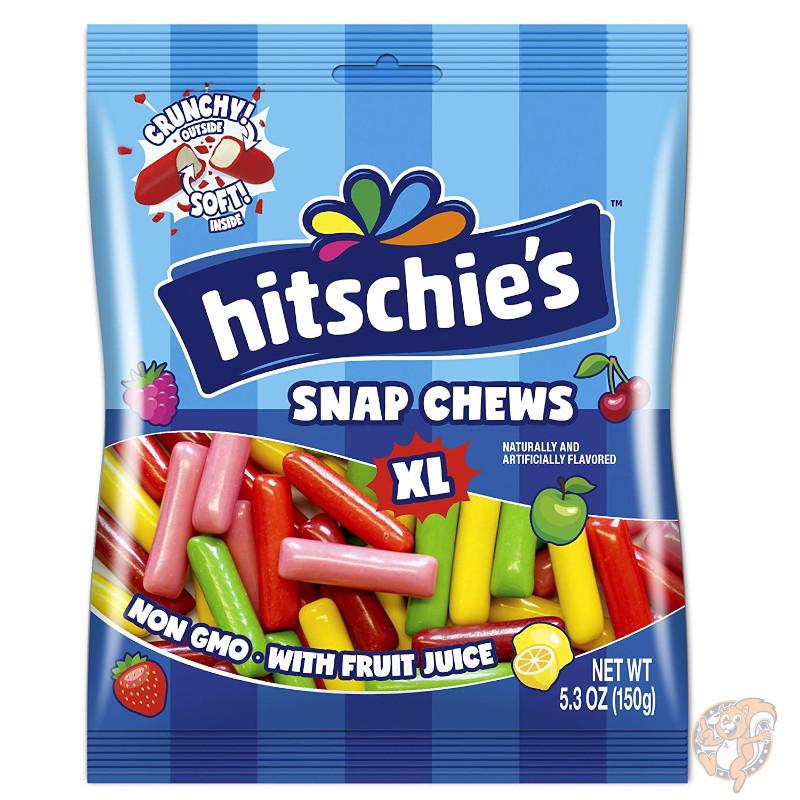 ヒッチーズ Hitschie's Original XL Snap Chews Mix ソフトキャンディ(6袋x150g) 送料無料｜americapro