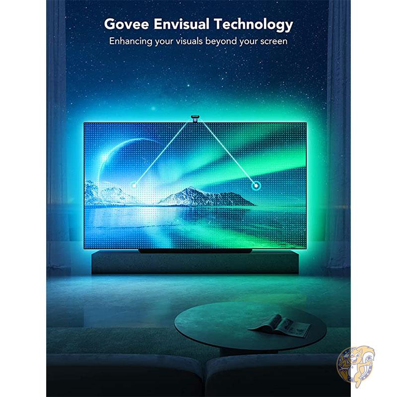 Govee　ゴーヴェ　インテリア照明　バックライトライト　TV　マルチカラー　ゲーミングルーム　LED　H605C111