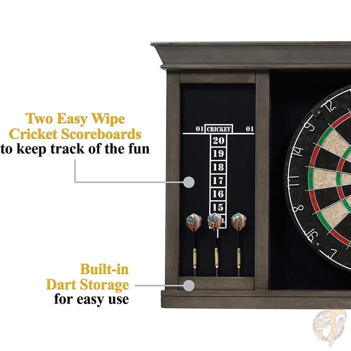 Barrington コレクション ブリストル ダーツボード キャビネットセット 送料無料 ゲーム、おもちゃ その他用具