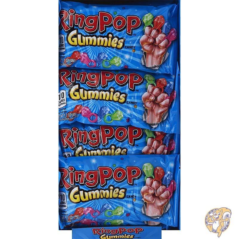 指輪グミ リングポップ Ring Pop Gummies (16袋セット) アメリカお菓子 おもしろお菓子 送料無料｜americapro｜05