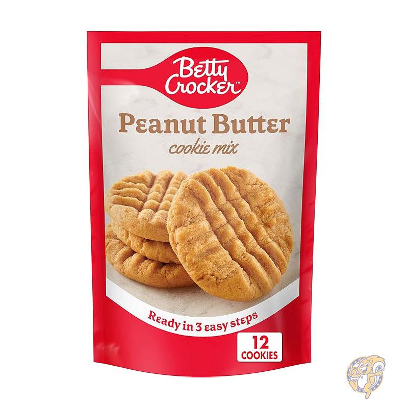 ピーナッツバター クッキーミックス 5cm クッキー12枚分 204g 45705000 Betty Crocker ベティ・クロッカー