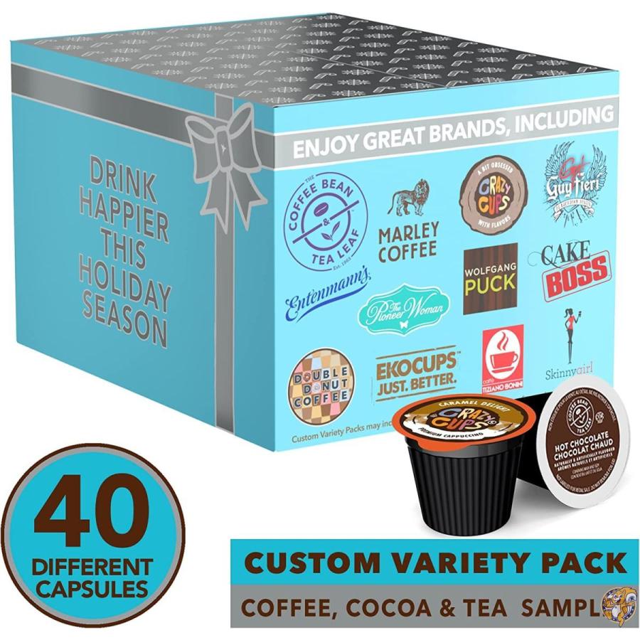 Coffee, Tea, and Hot Chocolate Variety Sampler Pack for Keurig K-Cup｜americapro｜02