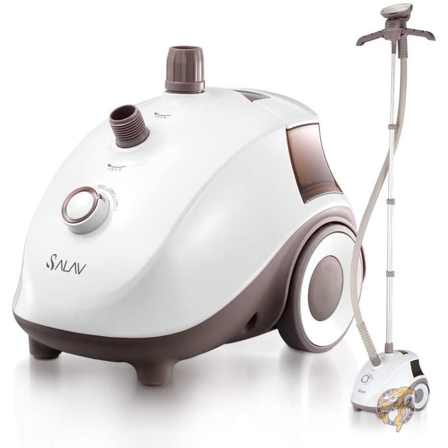 SALAV Clothes Steamer with 360 Degree Swivel Hanger, High Efficiency