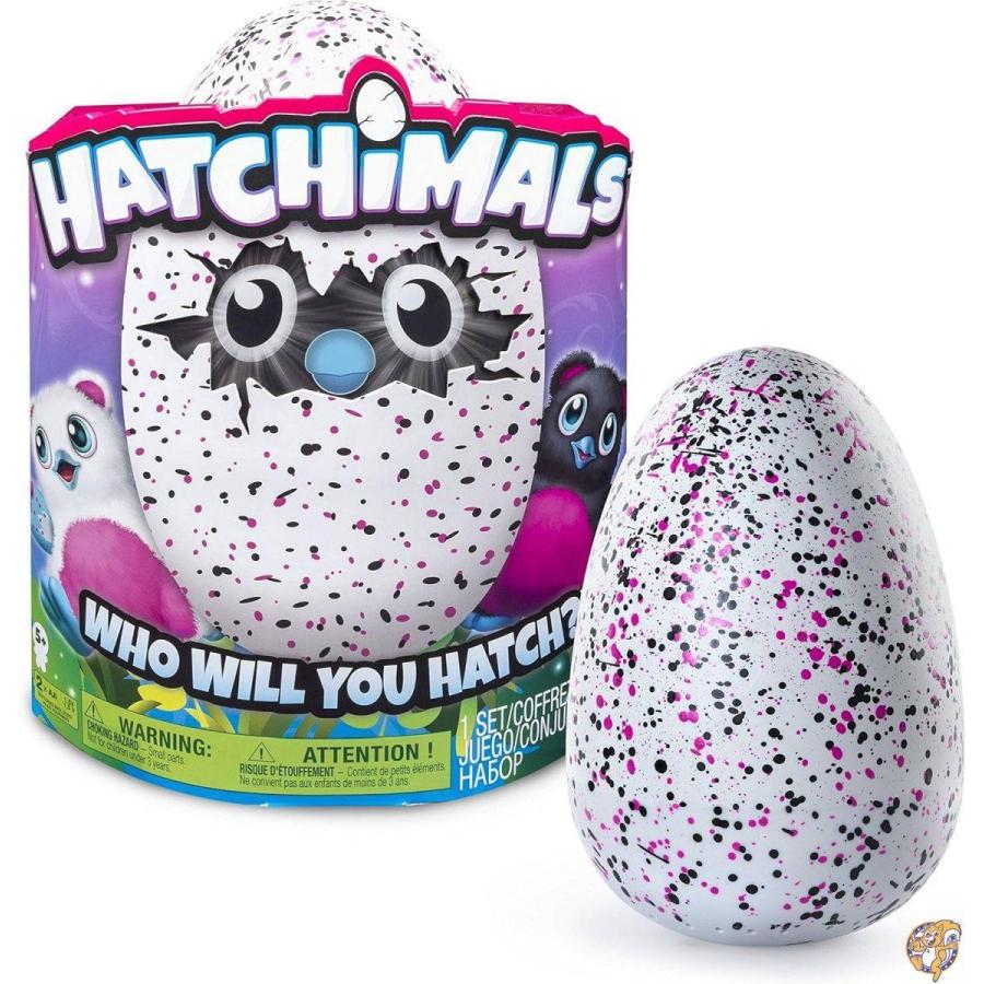 うまれて! ウーモ 海外版 ピンク 黒 Hatchimals おもちゃ 孵化する 鳥 動物 ペット [並行輸入品]｜americapro｜05