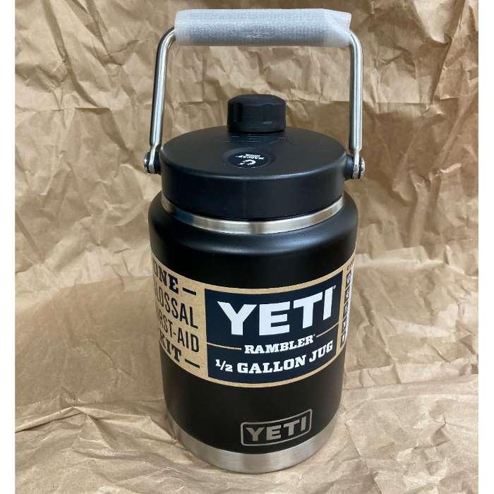 YETI イエティ ハーフガロンジャグ 保冷 保温 RAMBLER HALF GALLON JUG [BLACK] YETIランブラー 送料無料｜americapro｜08